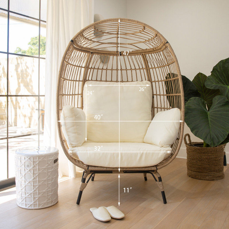 Cirillo Patio Chair with Cushions Mistana